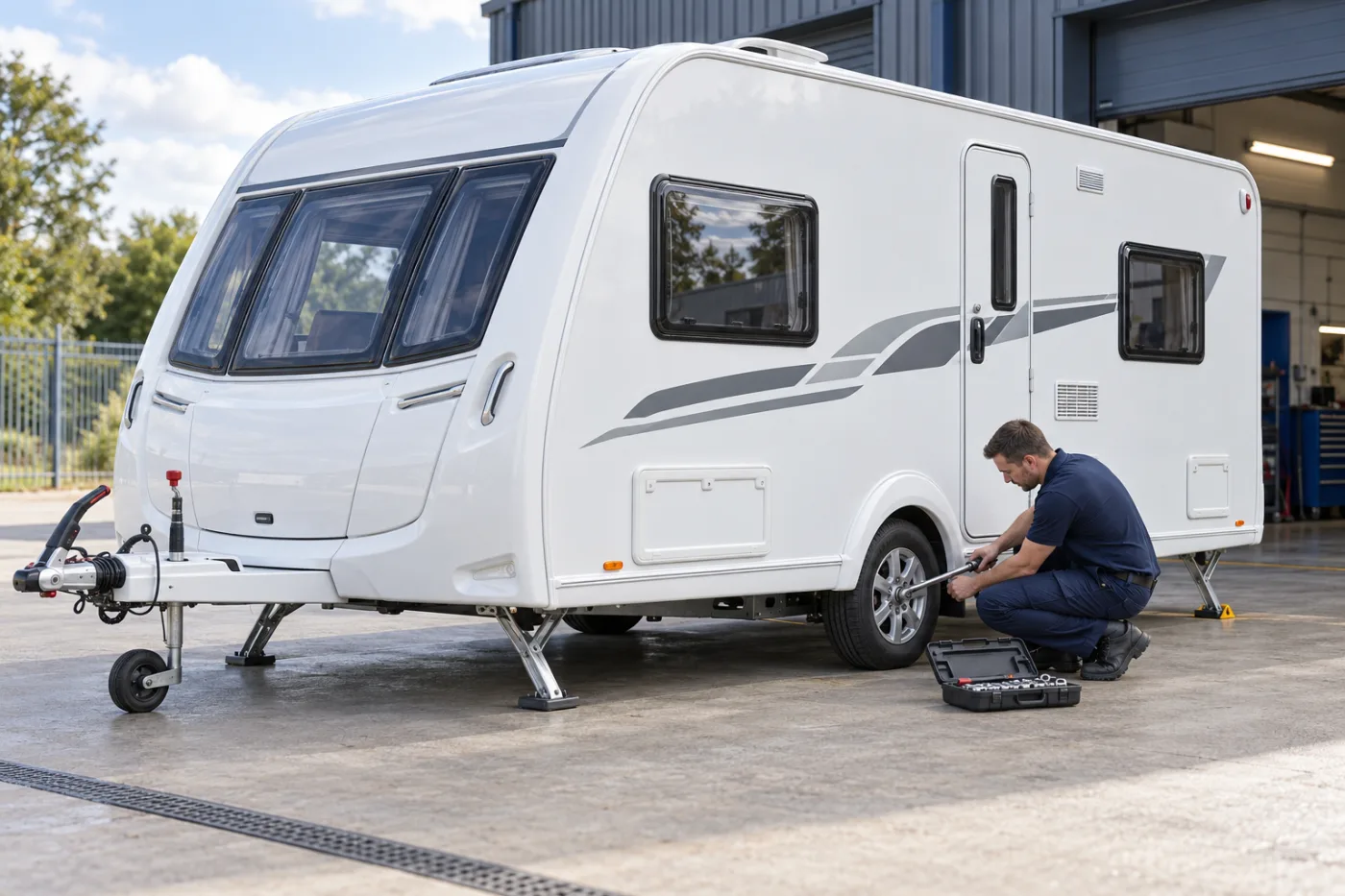Caravan servicing and repairs